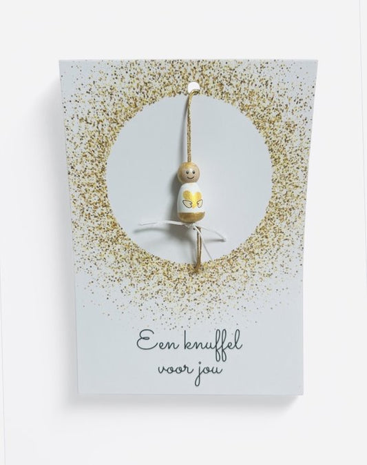 Gelukscadeautje Engel met hartje