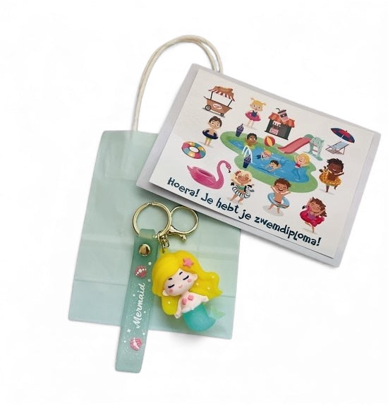 Zwemdiploma cadeautje Zeemeermin